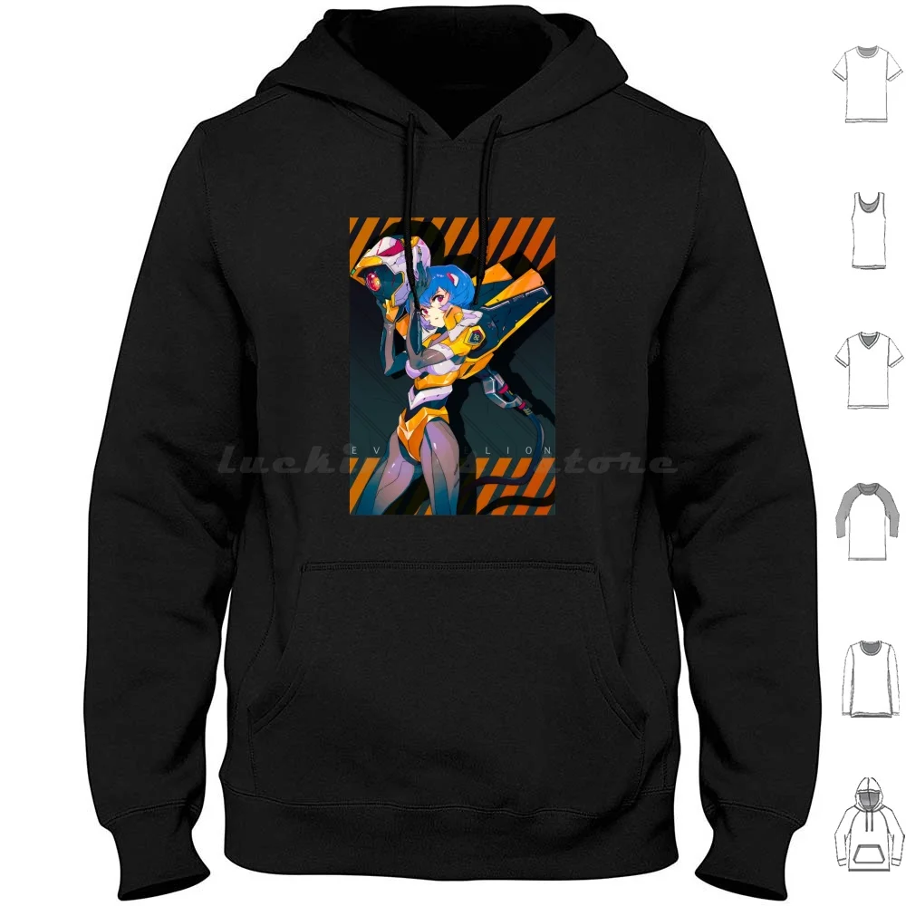 Mecha Eva Hoodies L…