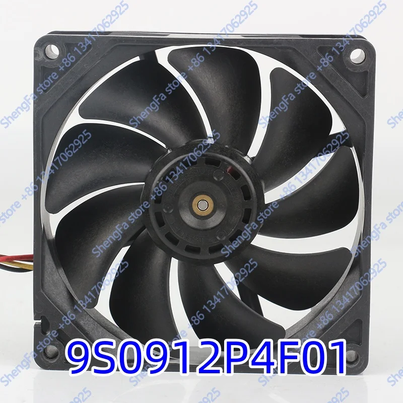 New Sanyo AC EC 9025 9CM 90X90X25MM Zero vibration Ultra-quiet speed control 9S0912P4F01 Cooling fan DC 12V 0.17A
