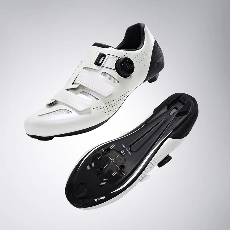 

Santic Carbon Fiber Road Cycling oes Мужской велосипед oes Profional Riding oes Противоскользящий монтаж Four Seasons SPD-SL