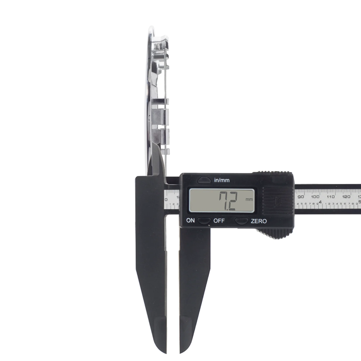 CFPerformance 1 Stück/4 Stück 188,5 mm (7,42 Zoll) Außendurchmesser 171,7 mm (6,76 Zoll) Innendurchmesser Radnabenkappen für Denali Sierra 1500 Autofelgen 2007–2014 # 5304 – Detail 2