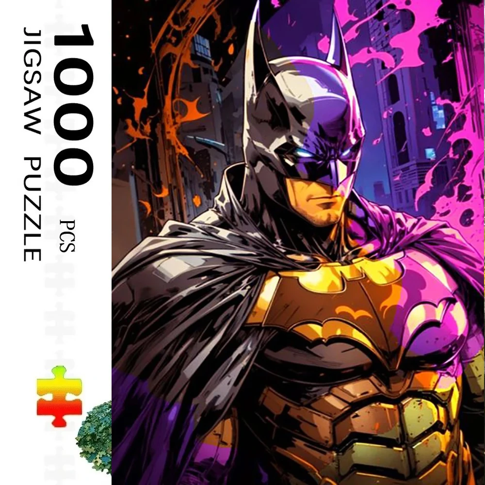 

1000pcs Jigsaw Puzzle, JComics Batman DC Puzzle, Perfect for DIY Creative Fun with Family,Gift ,teasing Toy