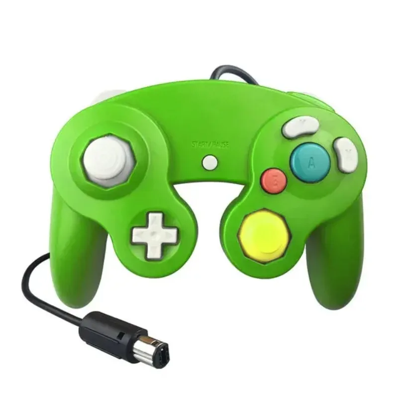 Multi-Colors for Game Cubes Controller Wired Gamepad Controller for GameCube NGC Wired Gamepad Joystick