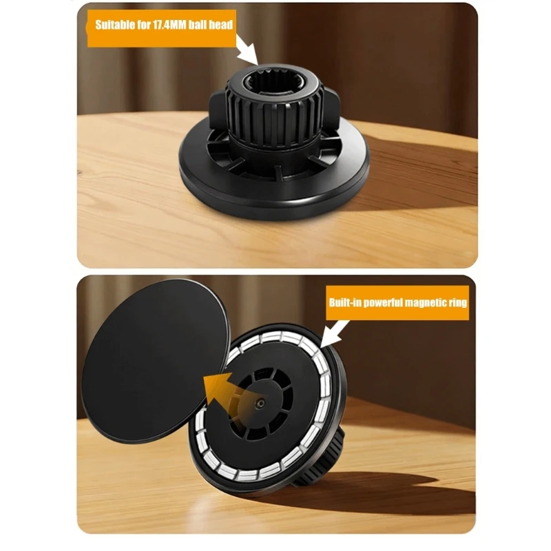 Multifunction Phone Holder with 17.4Mm Ball Head Suitable for Multiple Scene