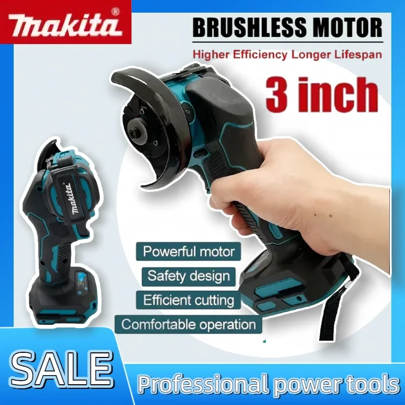 Makita 3 Inch Angle Grinder Cordless Angle Grinder Mini Cordless 3 Inch Electirc CUT OFF Tool Cutting Circular Saw Power Tool