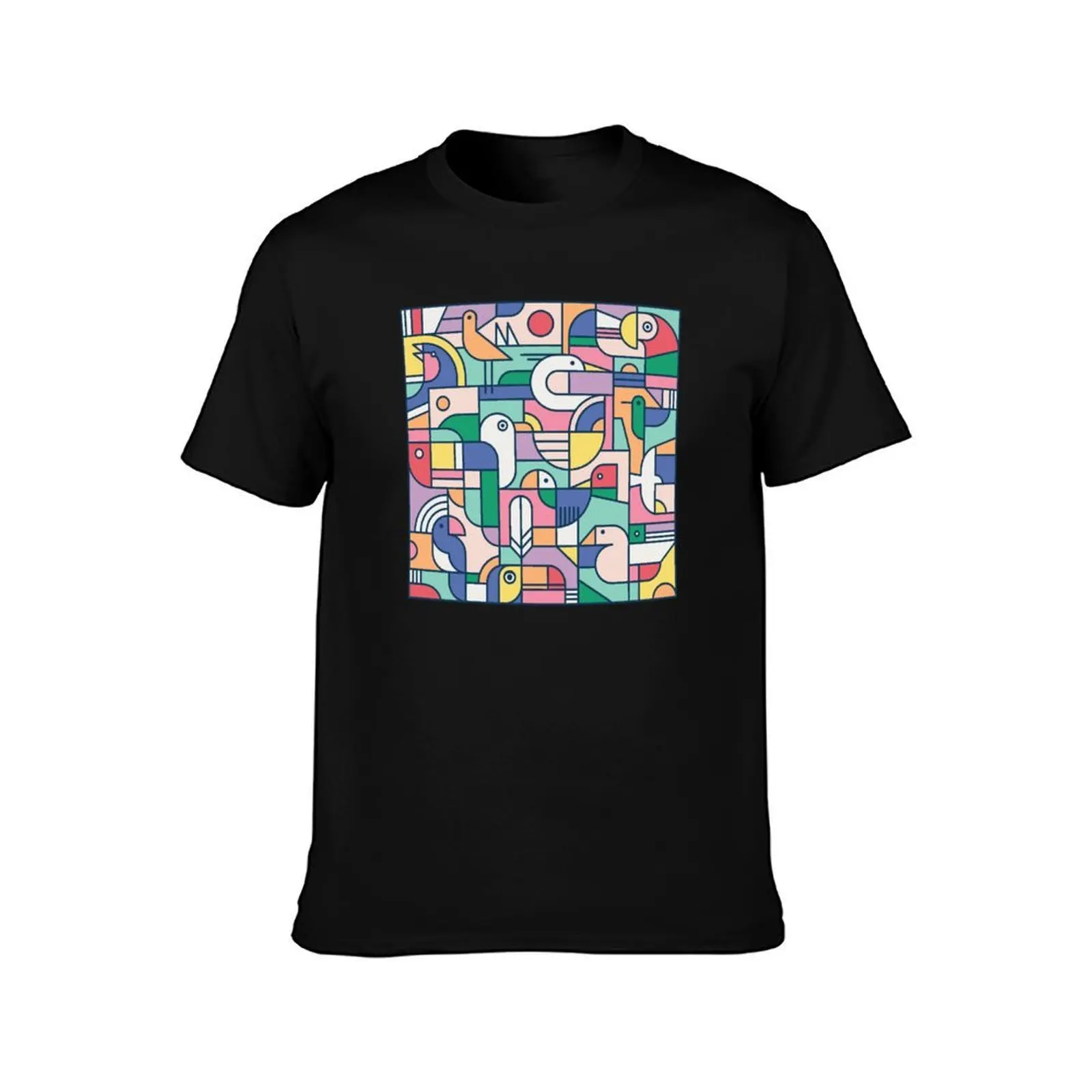Nature Studies – Ornithology T-Shirt, Summer Casual Cotton Tee, Oversized Streetwear Tops, Vintage Graphic Print, 100% Cotton