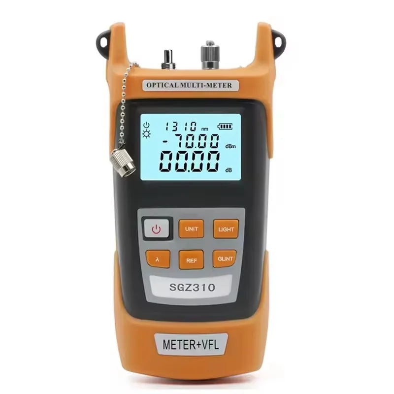 Y1 All-in-One Handheld OPM Fiber Power Meter 5KM 10KM Laser VFL Visual Fault Locator For FTTH Optical Testing