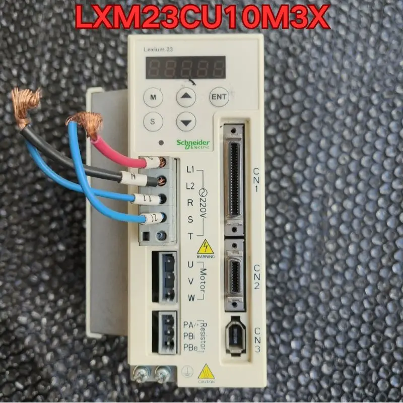 Second-hand LXM23CU10M3X servo drive in good working condition