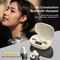 Bluetooth Earphones TWS Open Ear Clip Wireless Headphone with Mic Stereo Sports Headsets For iPhone Samsung
