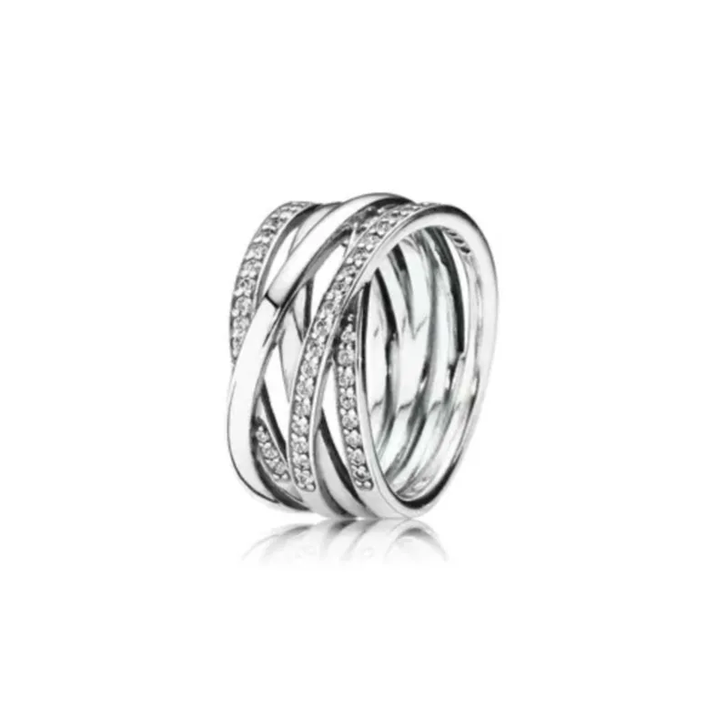 925 Sterling Silber Weiße Serie Herz Größe 6 7 8 9 Stein Mom Eleganz Ring Für Frauen Schmuck Für Party