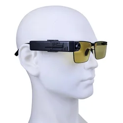 Glasses Wearable Mini Wireless Camera With First View Recorder That Can Be Connected To A Mobile Phone For Playback