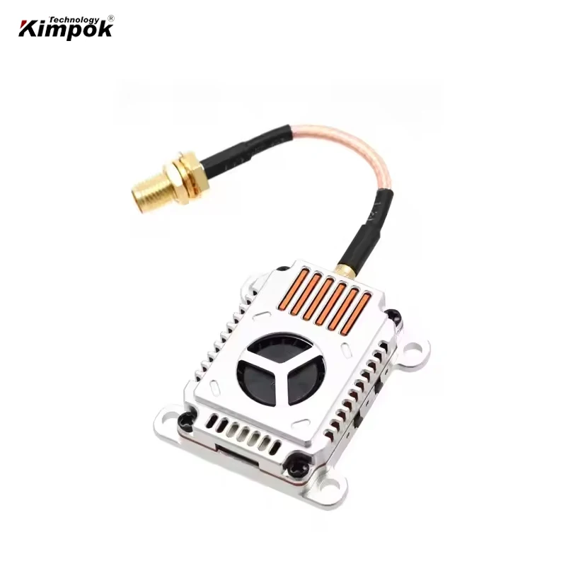 1.2 Ghz 2 W Fpv Vtx เครื่องส่งสัญญาณวิดีโอสําหรับการส่งภาพระยะไกลพร้อมอุปกรณ์เสริมโดรน 8 ช่อง