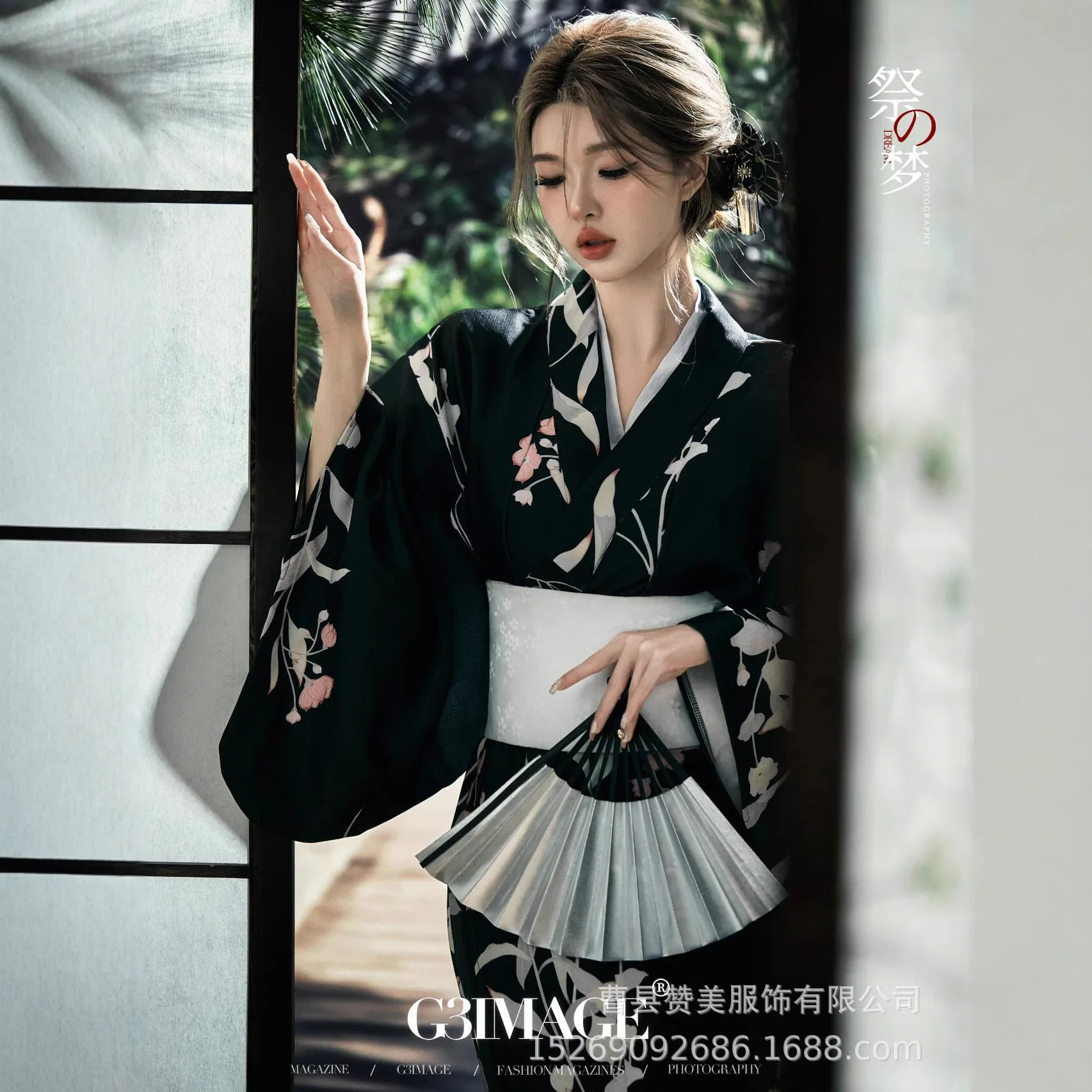 استوديو التصوير الفوتوغرافي الجديد كيمونو البشكير التقليدي ملابس التصوير اليابانية السفر فتاة تحسين الملابس