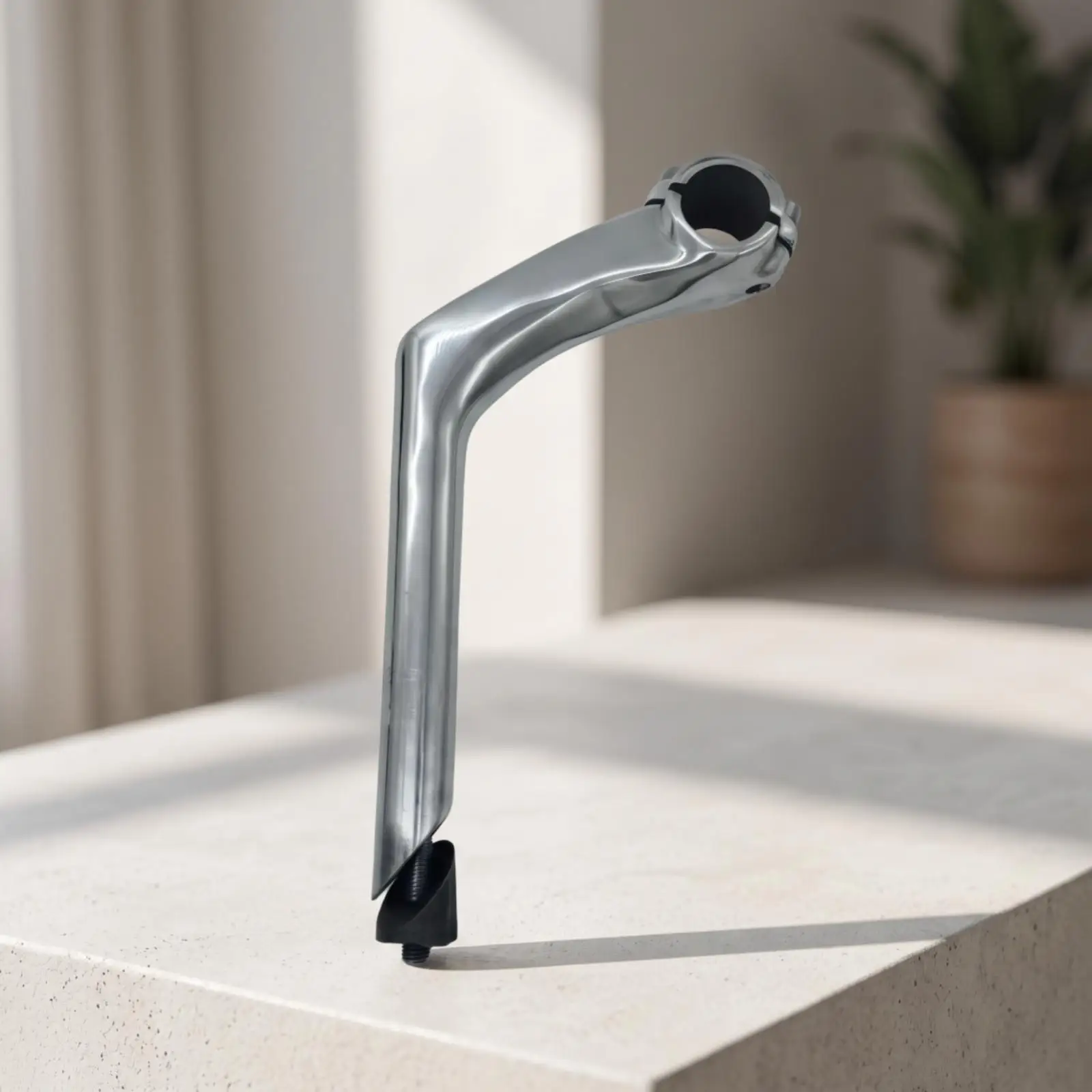 Cycle Stem Retro Design 22.2mm Fork Clamp Aluminum Alloy Handlebar Stem for Commuter Bike Custom Build