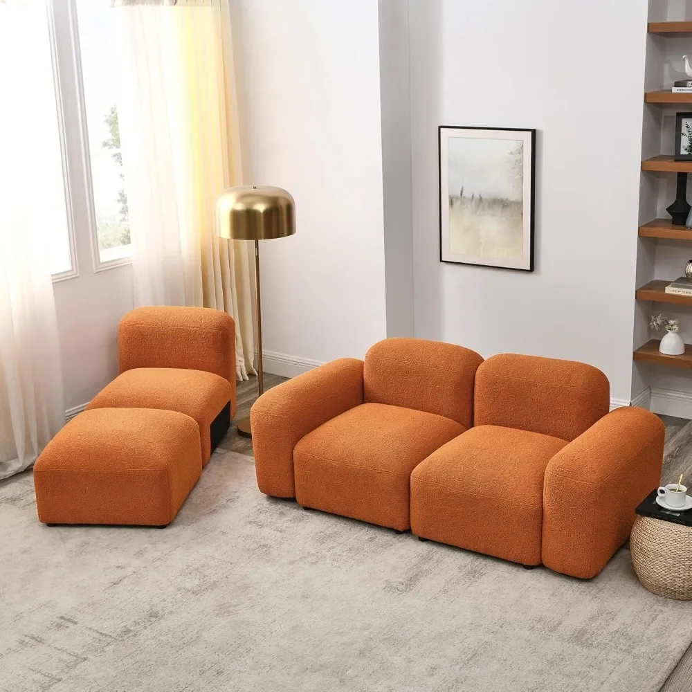 Convertible L Shaped Couch, 94.5