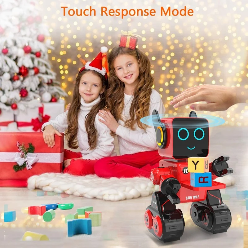 Robot Toy Robot Toy For Kids Intelligent Interactive Remote Control Robot Gesture Sensing Play With Kids Gift