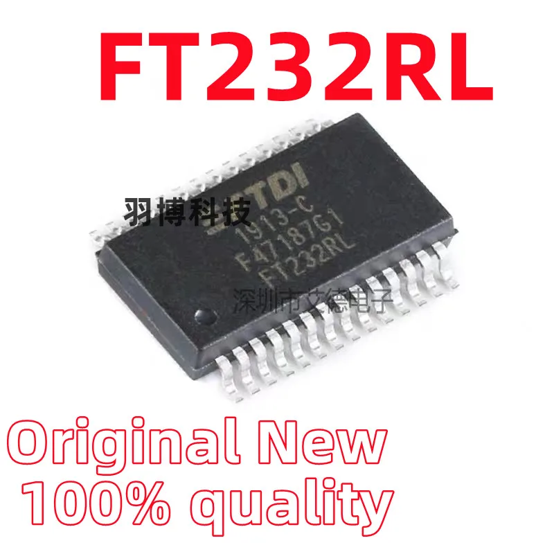 

(5-100piece)100% New FT232RL-REEL FT232RL FT232 sop-28 Chipset
