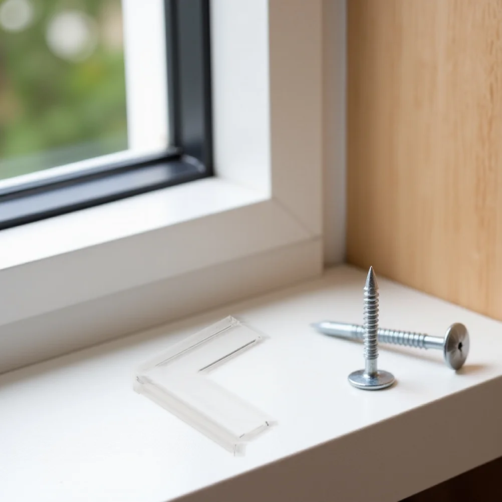 8 قطعة حشوات للزوايا المضادة للتصادم حافة لينة الوفير لطاولة أثاث نافذة الطفل سلامة الزاوية يغطي ديكور غرفة مكتب المنزل #5