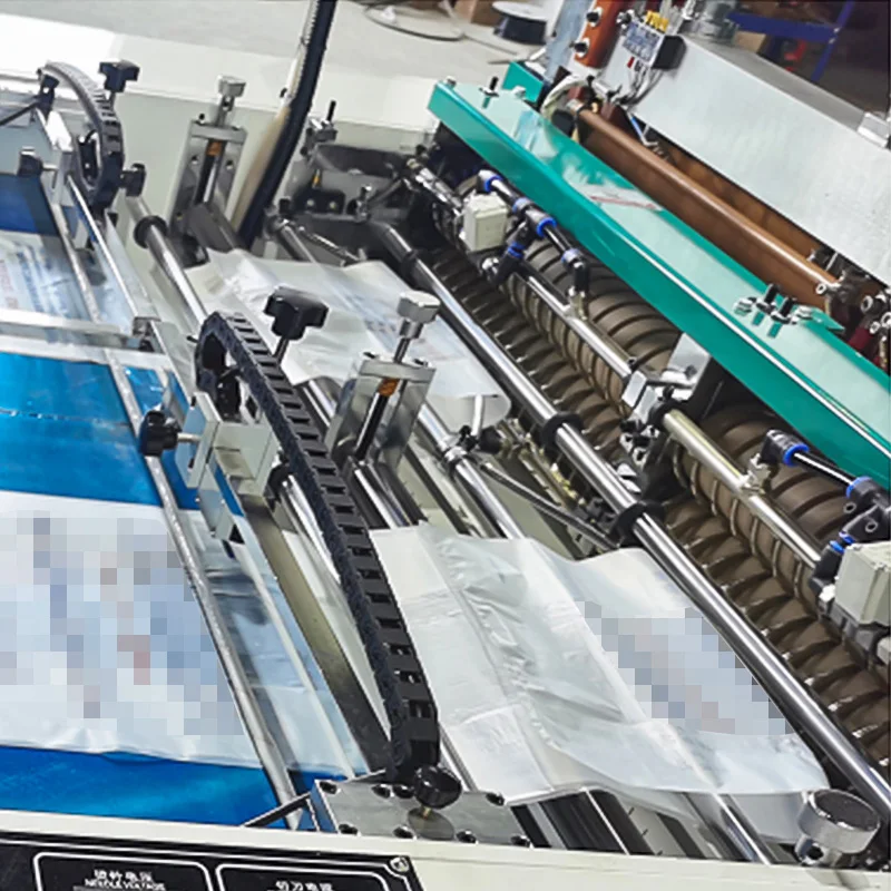 Plastic Bag Making Machine Fully Automatic Garbage Bag On Roll T-Shirt Vest Poly Shopping Sealing Cutting High Speed