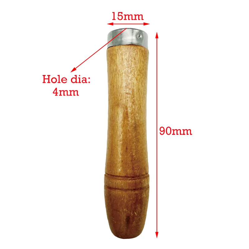 25Pcs Wooden File Handle Replacement Files Handles For Metal File Wood Rasp Screwdrivers Woodworking Tool Accessories