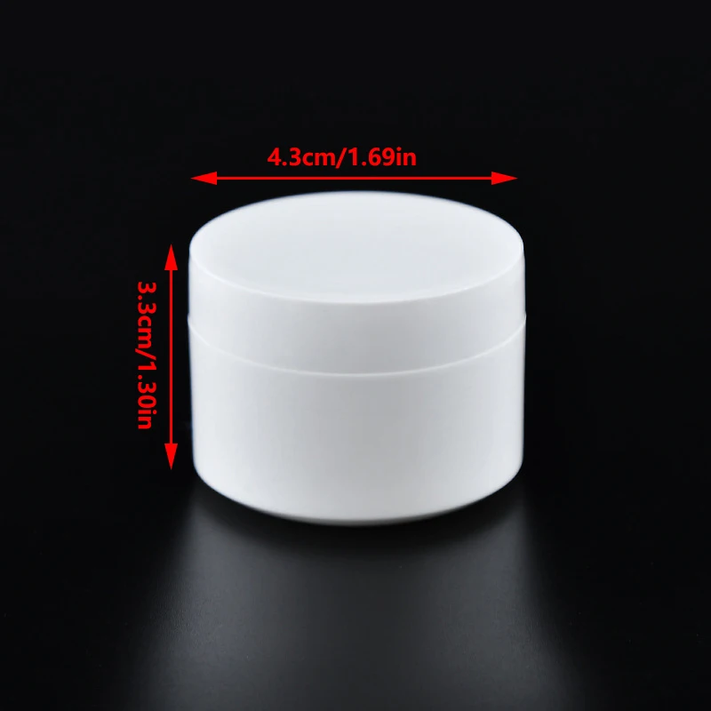 1Pc Cream Case Portable Cosmetic Dispenser Bottle Plastic Travel Cosmetic Refill Bottle