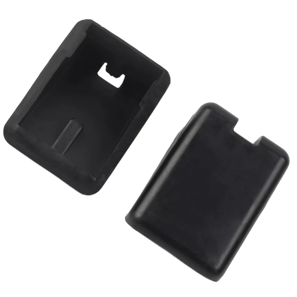 2Pcs Hood Bumper Pad Brackets M75681 For Peterbilt 567 579 For Kenworth For T680 For T880 TPE Black Engine Protection Cover