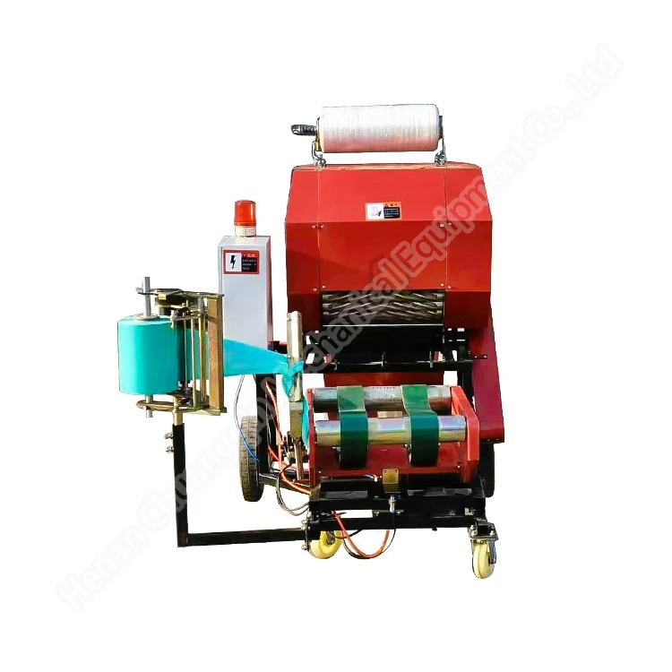 Silage packing machine Automatic hay packing machine Silage baler