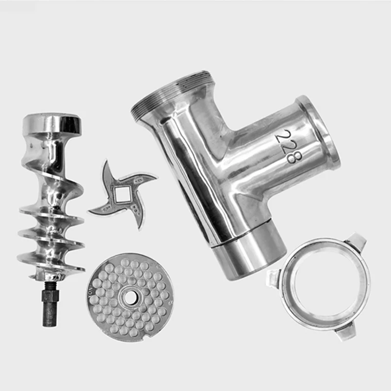 เครื่องบดเนื้อไฟฟ้าเครื่องบดเนื้อเครื่องบดอาหารสำหรับงานหนักเครื่องใช้ในครัวเครื่องบดเชิงพาณิชย์ทำจากสเตนเลสสตีลสูงสุด