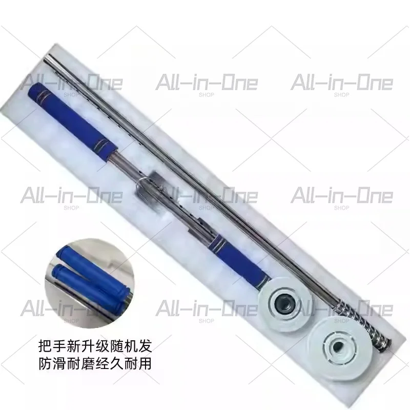Winding film bracket Handheld without bending Winding film baler New straight rod type portable simple film puller