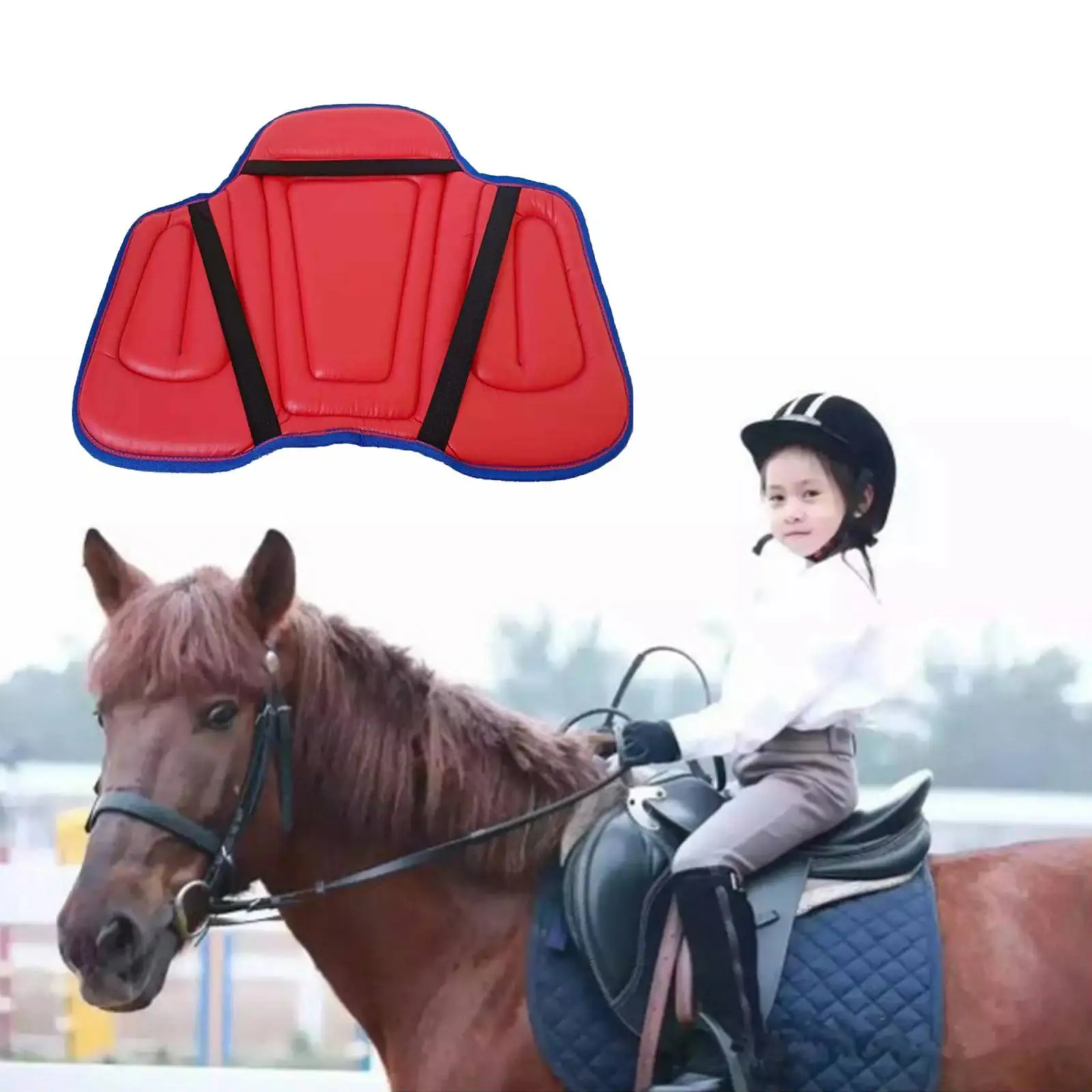 puレザー馬用サドルパッド衝撃吸収メモリーフォームシートセーバー滑り止め乗馬用品用