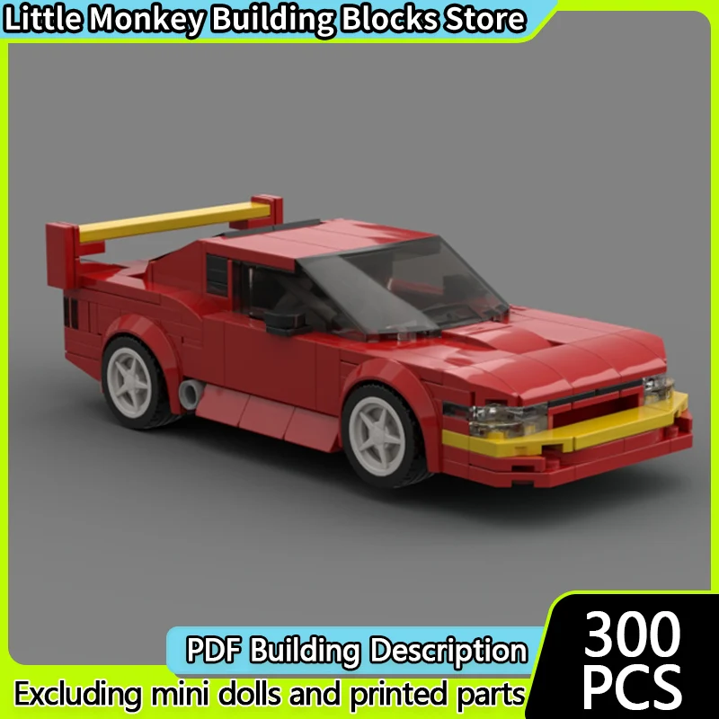 

Speed Racing Car Model MOC Building Bricks Iron Lion Hypercar Modular Technology Children Holiday Gifts Assemble Toys Suit