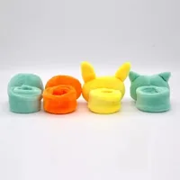 Pokemon Series Plush Wristband Bracelet Anime Figure Pikachu Bulbasaur Cute Soft Stuffed Toys Children Partys Supplies Gifts 4