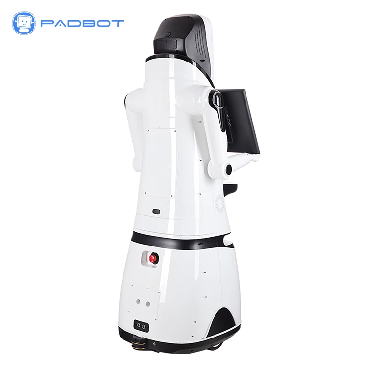 Dual Screen Showroom Guide Best AI Humanoid Roboter Commercial Welcome Robot For Reception