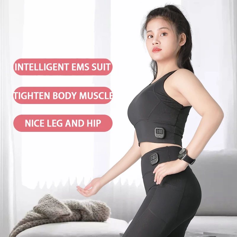 Gymtech Ems Fitness Slimming Massage  Muscle Stimulator  Training Suit