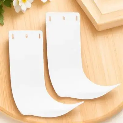 

2Pcs ABS Soap Drip Tray Plastic Wall Mount Catch Tray Suitable for Manual Automatic Soap Dispensers Household Kitchen Drip