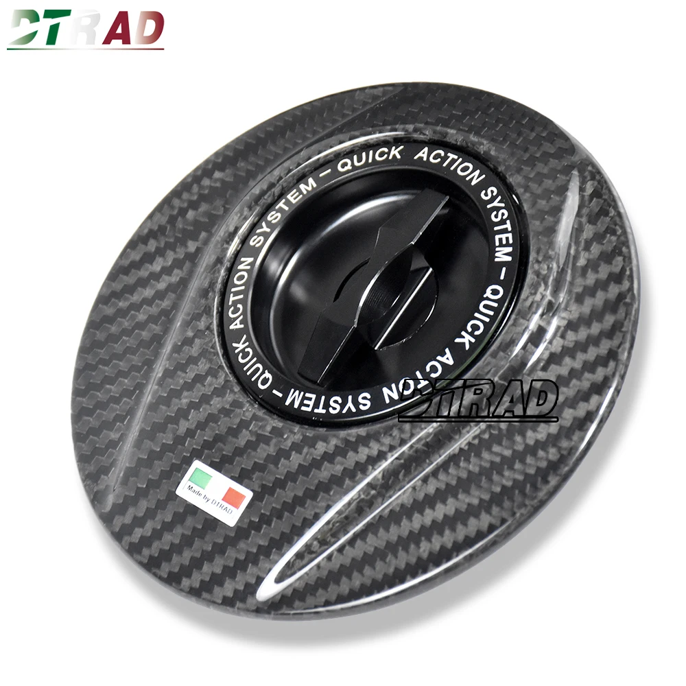 For DUCATI MONSTER 937 797 600 821 1200 S R 950 S2R S4R Motorcycle Carbon Fiber Quick Release Fuel Tank Cap Gas Oil Petrol Cover