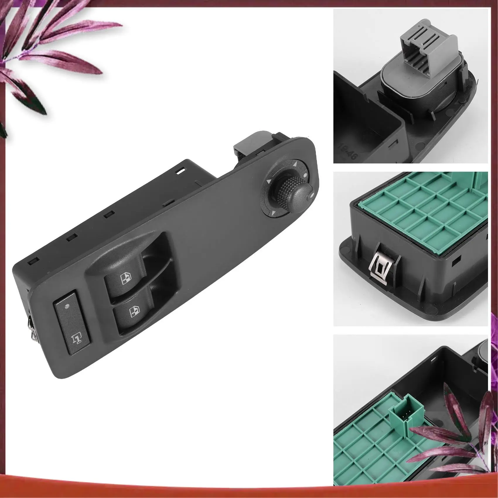 

Durable New Power Window Switch For Boxer Citroen Jumper Fiat Ducato 735487419