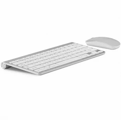Various Language Layouts Wireless Keyboard Mouse Combo Low Noise Energy Saving Use dry batteries for Computer Laptop Windows