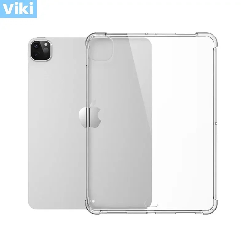 

Transparent Case for iPad Pro 12.9 inch 2022 Case Silicone Soft Tpu Airbag Cover Shockproof Funda for Pro 12.9 2021/2020/2018