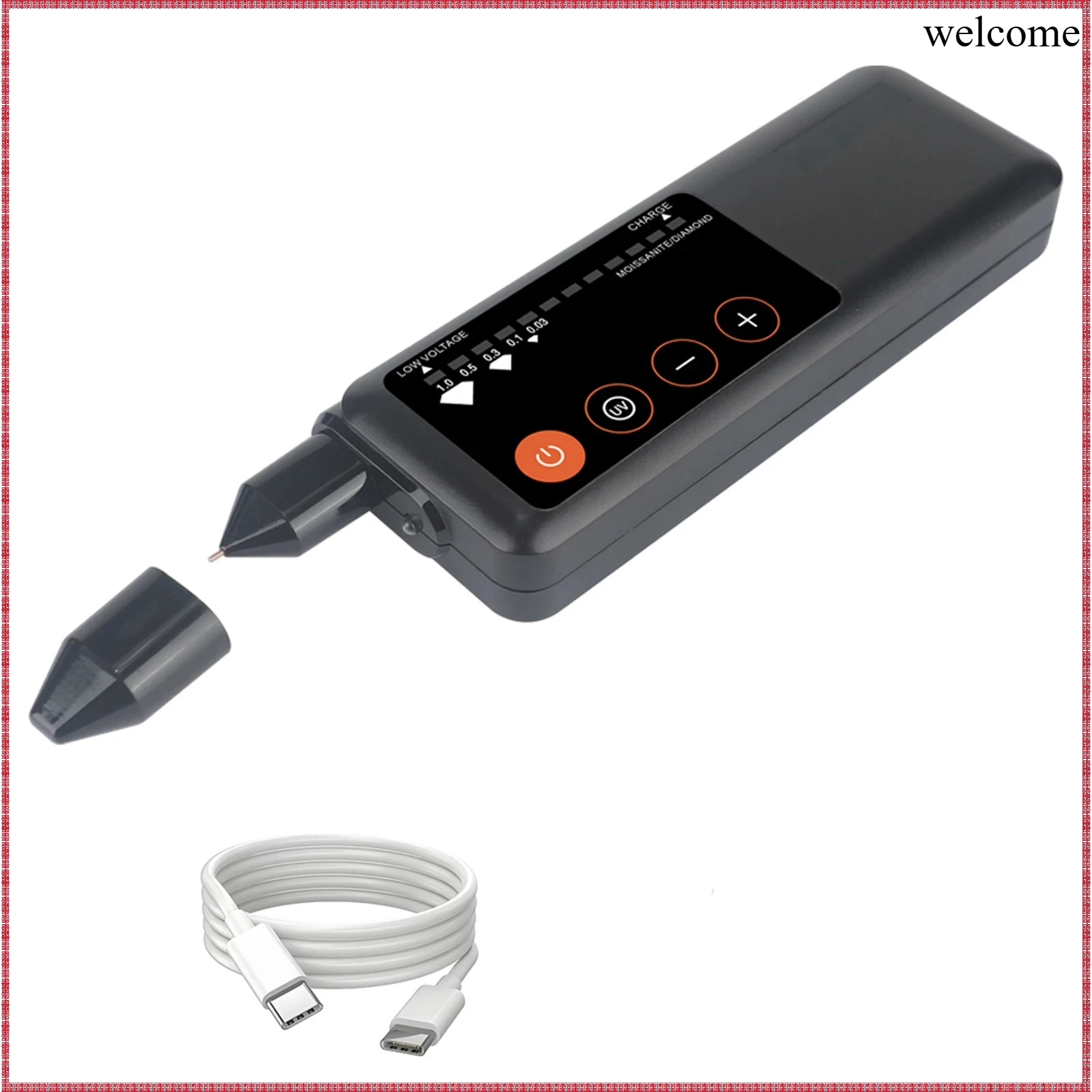 Rechargeable Diamond Tester Pe - Gemstone Identification Kit review and price