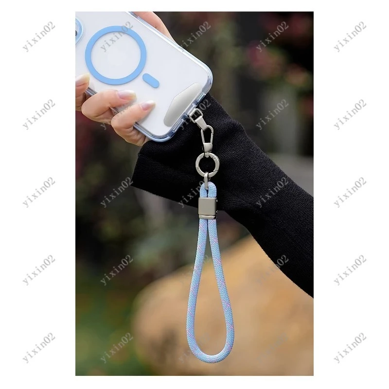 

Titanium Metal Adjustable Phone Lanyard Wrist Strap Anti-Lost Durable Mobile Phone Chain