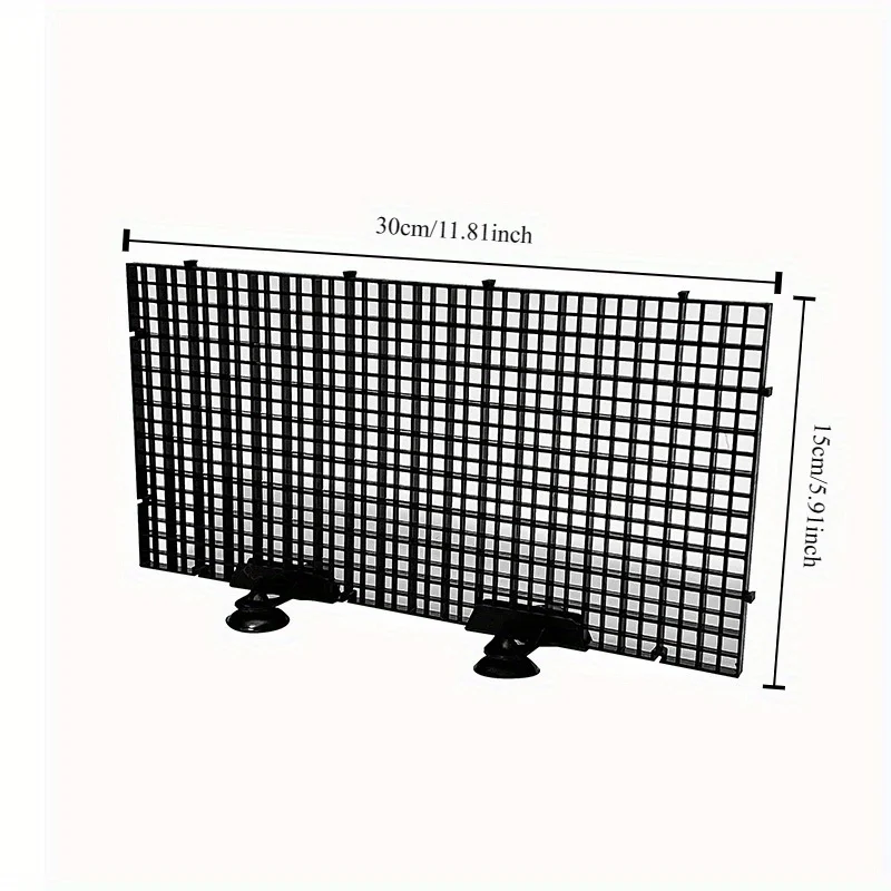 5PCS Fish Tank Mat Bottom Plate Isolation Plate Isolation Grid Plate Separation Plate Aquarium Ladder Water And Land Tanks Can