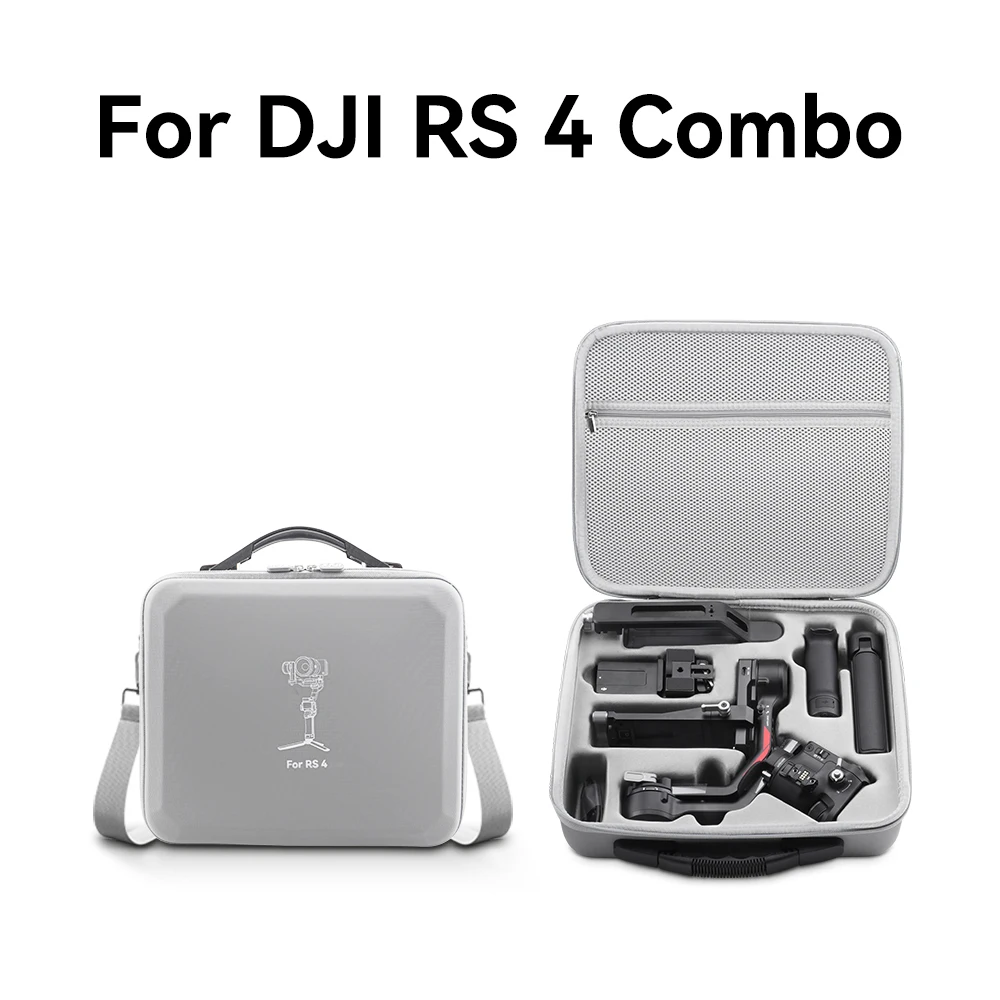 Shoulder Bag for DJI Ronin RS 4 Storage Case Gimbal Stabilizer Accessories Handbag RS4 Suitcase Hardshell Anti-fall Carrying Box