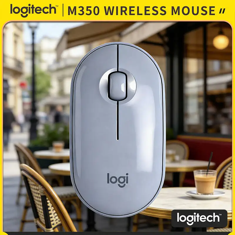 

Бесшумная офисная мышь Logitech M350 Pebble – тонкий дизайн, плавное прокрутывание, два режима работы, радиус действия 10 м, идеально подходит для ежедневных офисных задач