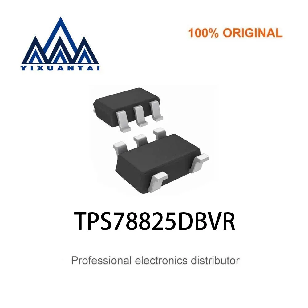 10pcs/Lot  TPS78825DBVR TPS78825DBVRG4 TPS78825DBVT TPS78825 Marking PGZI  PGZ1 【IC REG LDO 2.5V 0.15A SOT23-5】New