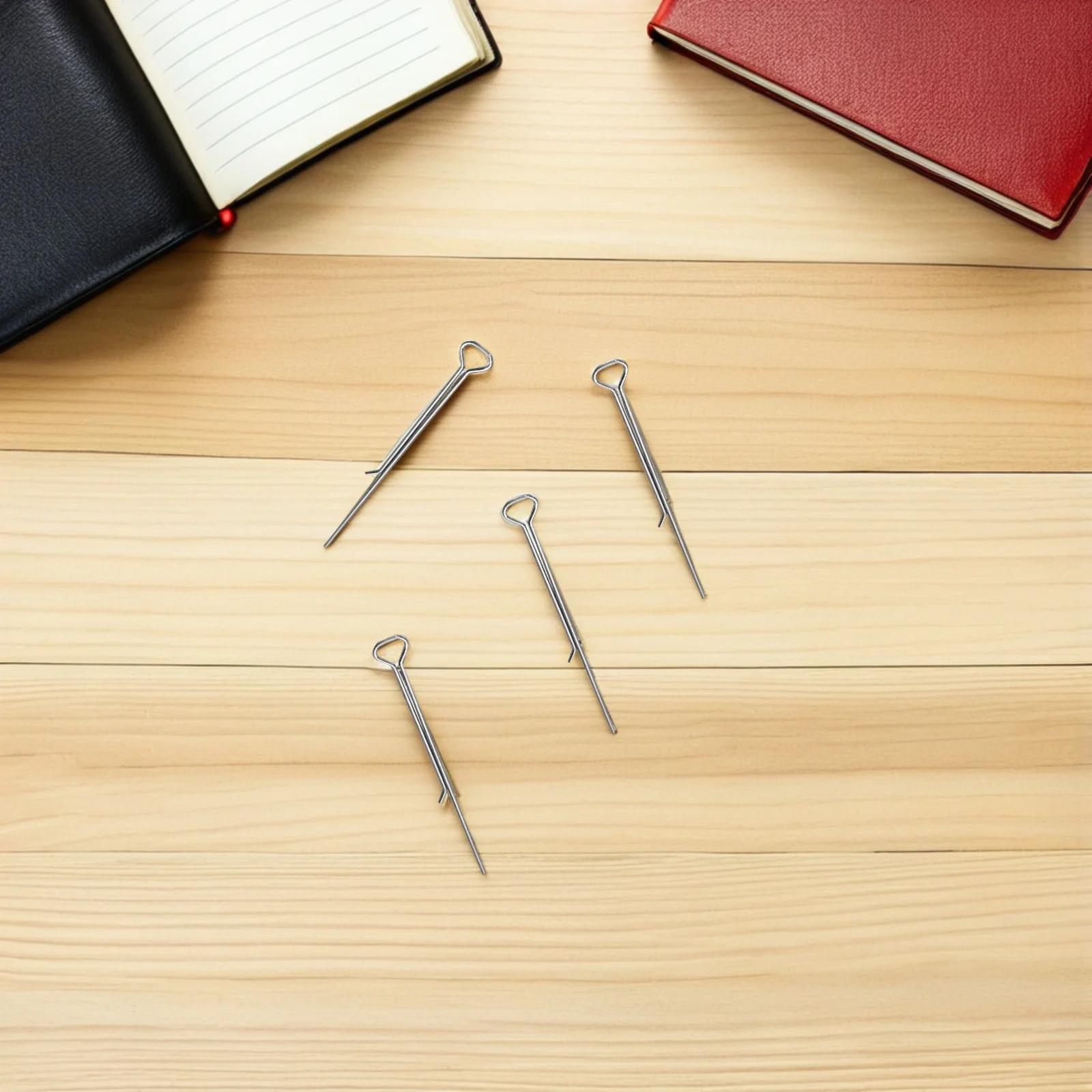 

12Pcs Wick Iron Clip Carbon Steel Wick Centering Tool for Homemade Candles Professional Finish Making Accessory