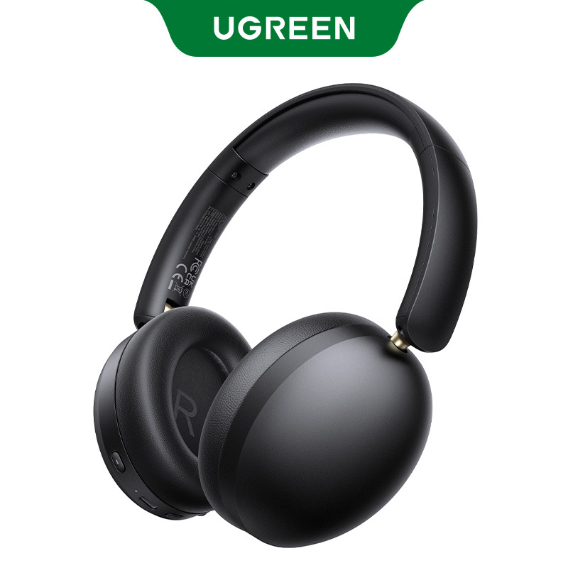  UGREEN Wireless Bluetooth Headphones, 80H Playtime, HiFi Stereo Over Ear Headphones with Microphone, Bluetooth 5.4 
