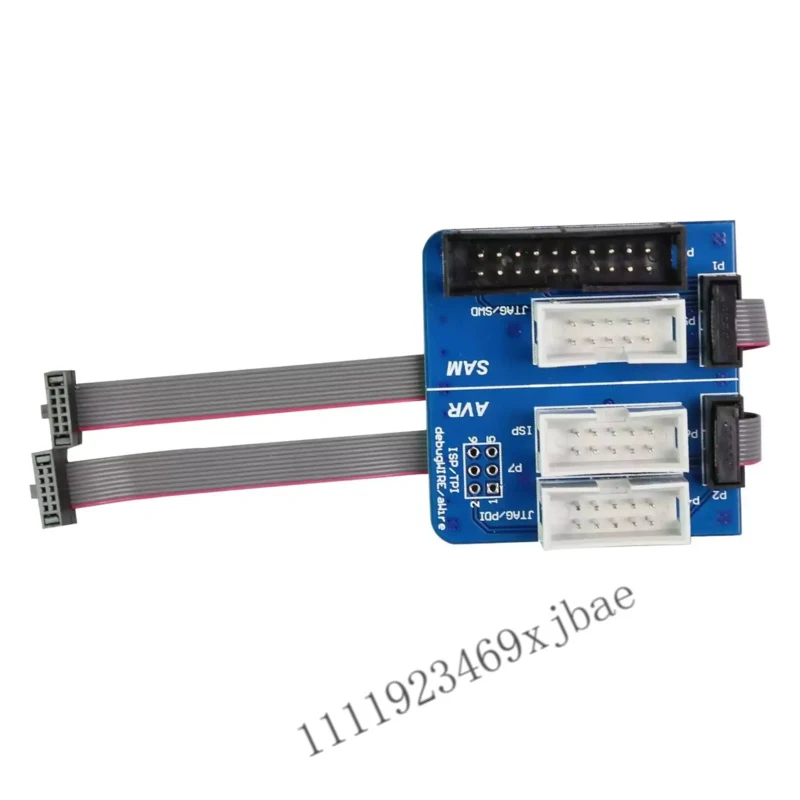 1.27mm to 2.54mm Adapter Board TPI JTAG ISP SWD for AVR SAM Debugger
