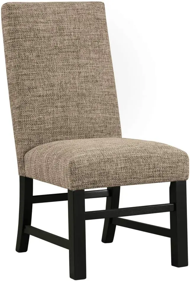 

XCYSignature Design by Ashley Sommerford 19" Urban Farmhouse Upholstered Dining Chair, 2 Count, Brown