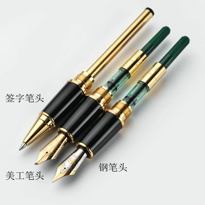 1 set Hero 1111 Iraurita Fountain Pen Rollerball/Calligraphy Pens High End Unique Pens Wooden Box Office Gift Free Shipping