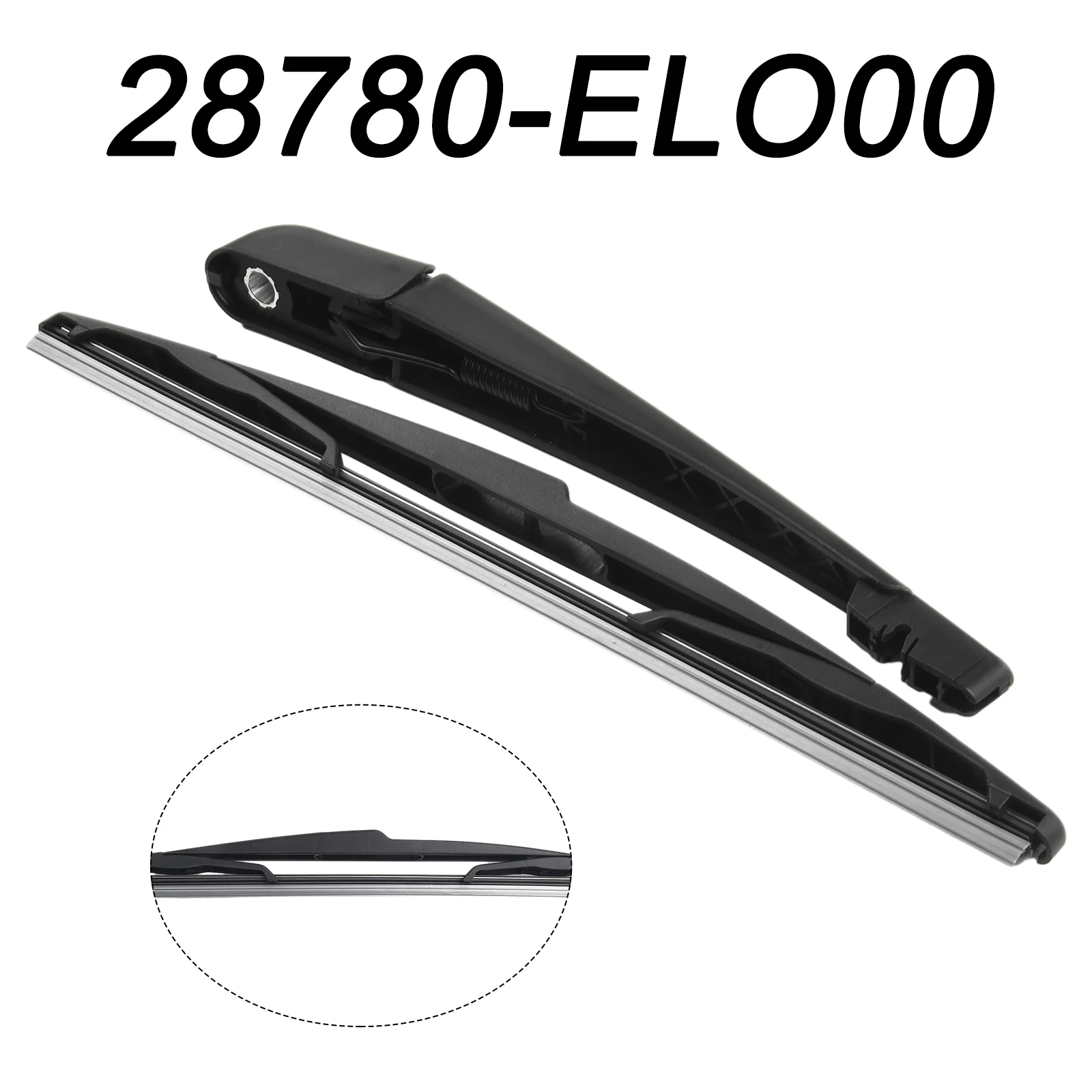 Rear Wiper Blade Exceptional Rear Wiper Blade Set Compatible with For Nissan Versa Hatchback Tiida 2007 2012 28780EL000